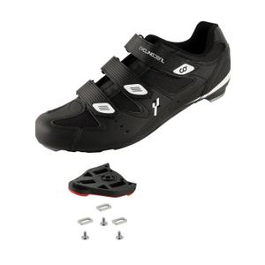 CyclingDeal Bicycle Road Bike Universal Cleat Mount Men's Cycling Shoes with 9-Degree Floating Look ARC Delta Compatible Cleats Compatible with Peloton Indoor Bikes Pedals