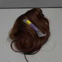 ZRLK Brown Wig with Bangs Long Brown Wig for Women Synthetic Heat-Resistant Hair Layered Style Hair for Daily and Party Use, 26 Inch Brown