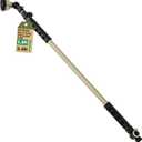 RESTMO Extra Long All Metal Telescoping Watering Wand, 180 Adjustable Ratcheting Head | 4 Spray Patterns | Thumb Flow Control, Perfect Garden Hose Sprayer to Water Hanging Baskets, Shrubs