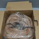 DAYDOOR Winch Rope Extension, 3/8'' x 92ft Synthetic Winch Extension Rope, 26,500 Lbs Winch Extension Line for Off Road Vehicle ATV UTV SUV Jeep(Orange)