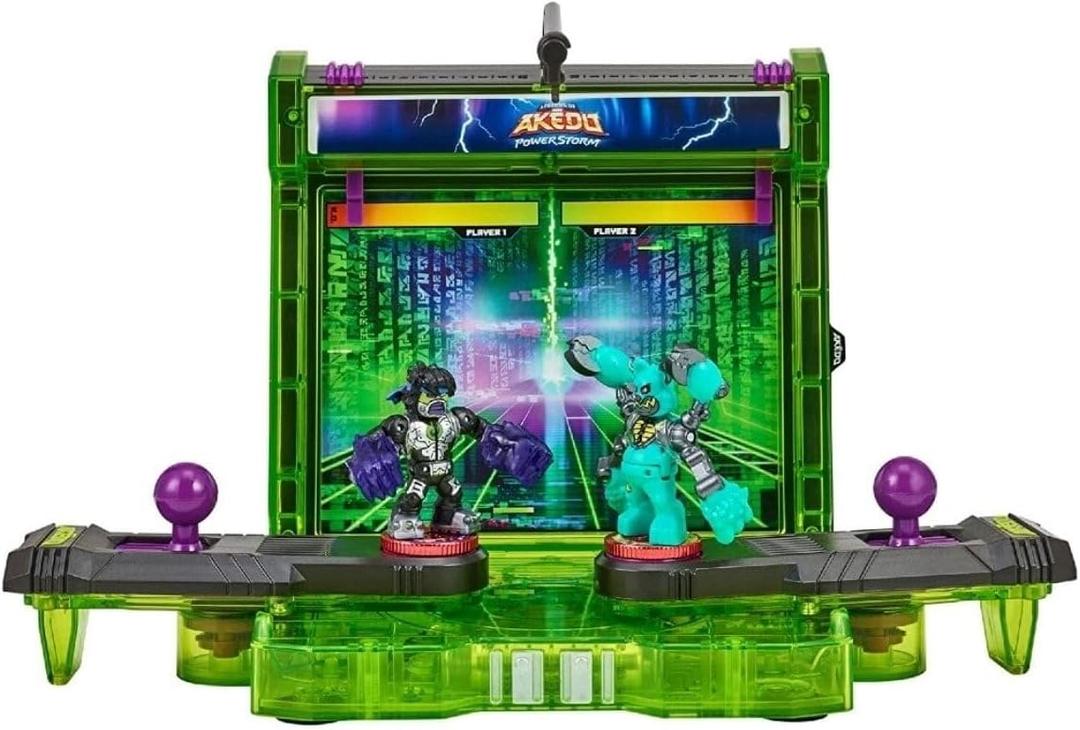 Legends of Akedo Powerstorm | Ultimate Battle Arena with 35+ Battle Sound Effects and 2 Exclusive Battling Mini Figures