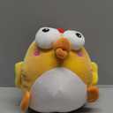 Interactive Dog Toys, Squeaky Moving Ball Toy with Jumping & Music Modes, Rechargeable Plush Chew Toys for Small/Medium/Large Dogs to Keep Puppy Busy Pet Toys (Chick)