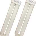 junxing BF190 Replacement Bulbs, Black Light Bulb Compatible with BK-40D, FUL32T8/BL 365nm, U Shape BL lamp,10 inch 32 Watt 2 Pack