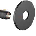 Taplong Single-Function Shower Handle Valve Trim Kit Bathroom Shower Valve Mixer Wall Mount Rough-In Valve Single Handle Tub Shower Valve Male Thread Matte Black,06161KB