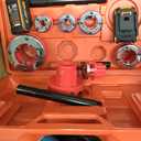 HFS(R Ratchet Pipe Threader Kit Ratcheting Pipe Threading Tool Set (7 dies 3/8", 1/2", 3/4",1", 1-1/4", 1-1/2", and 2")