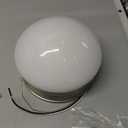 Progress Lighting P3408-09 1-Light Close-To-Ceiling Fixture, Brushed Nickel
