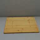 Bamboo Cutting Board for Kitchen, 18" Large Wood Charcuterie Cheese Board, Wooden Chopping Block with Side Handles and Juice Grooves
