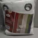 Outdoor Indoor Curtains W84 x L108 for Patio - Weather-resistant Window Panels Privacy Protect Grommet Top Thermal Insulated Home Curtain for Porch Pergola Lawn Garden Hot Tub Area (2 Panels) (Pure White)