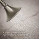 KOHLER 10282-AK-BN Fort Single-function showerhead, 2.5 GPM, Corrosion Resistant Finish, Vibrant Brushed Nickel