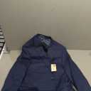 Palm Beach Men's Bradley 100% Delave Indigo Linen Coat , 42 Size