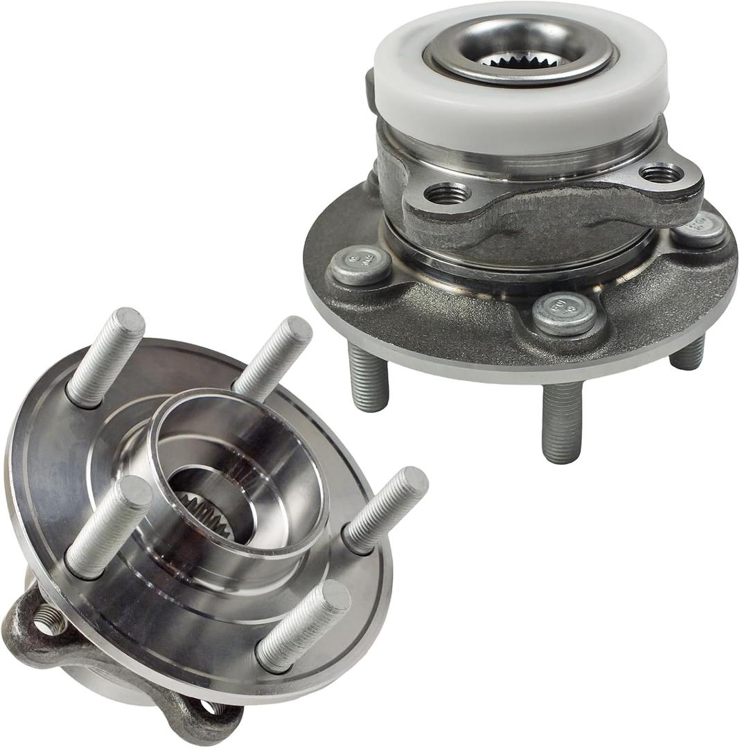 512498 Wheel Bearing Hub Assembly for Ford Fusion Police Responder Hybrid SSV Plug-in Hybrid 2013 2014 2015 2016 2017 2018 2019 2020, Lincoln MKZ 2013-2016 Front or Rear (2PCS)