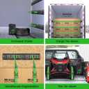 E Track Tie-Down Rail Kit, Trailer Tie Downs, 31 Pcs Set Etrack kit, 10ft