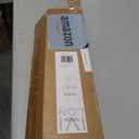 Ivilon Drapery Treatment Window Curtain Rod - Square Design 1 1/8 Rod. 72 to 144 Inch. Satin Nickel
