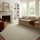 Loloi Chris Loves Julia Polly Collection POL-06 Spa/Ivory 9'-3" x 13' Area Rug