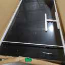 Hasipu 71" x 36" Full Length Floor Mirror on Wheels, White
