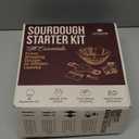 Superbaking Sourdough Starter Kit, 9" Round Banneton Bread Proofing Basket Set, Sourdough Bread Baking Supplies, Sourdough Tools with Silicone Bread Sling, Bread Making Tools, Baking Gifts