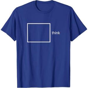 Think Outside The Box - Witty Sarcastic T-Shirt, 4XLT