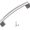 WB15X26821 Door Handle Replacement Compatible with GE Microwave Oven JVM6175SK2SS JVM7195SK3SS JVM6175SK1SS JVM6175EK2ES JVM7195SK1SS, 4464467 AP6024408 PS11736302 EAP11736302