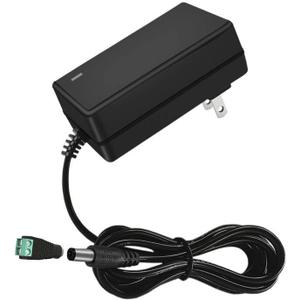 DC 12V 4A Power supply 48w ac adapter 100-240v 50-60hz to 12 Volts 4A 3Amp 2A Transformer, dc 12V Power Adapter Cord, 5.5mm x 2.5mm 2.1mm Plug for dc12v LED Strip Light