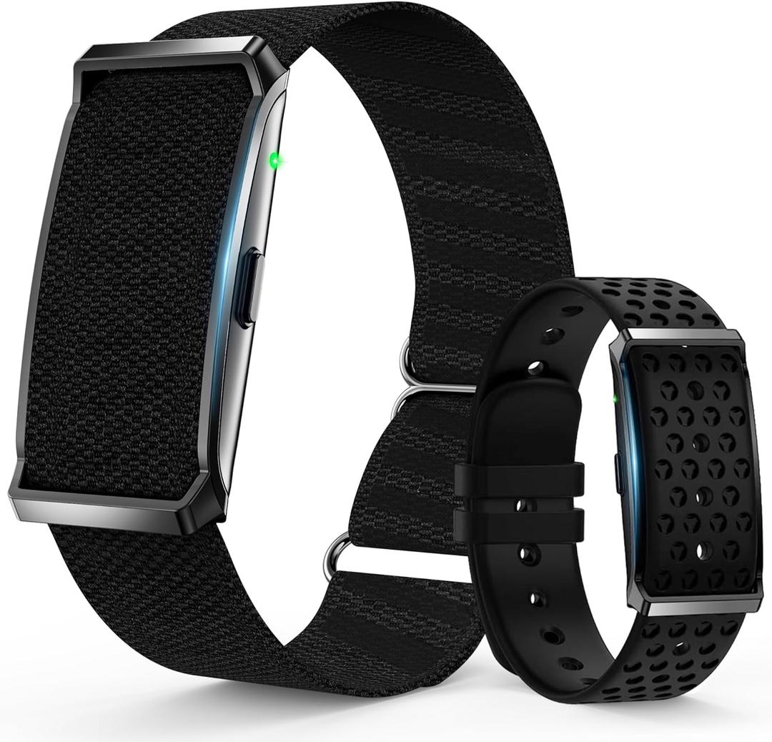 Smart Bracelet for Men Women, Health Activity Fitness Trackers, 24/7 Continuous Blood Pressure/Heart Rate Monitor, 24H Sleep Tracker,170+ Sports Modes Fitness Tracker, Smart Band with Free APP 2 Bands