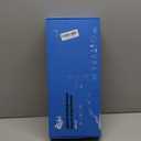 AQQA DC Fish Tank Cleaner, Electric Aquarium Water Changer with 6-in-1 Cleaning Heads & 3-Stage Filter Cup  Stainless Steel Handle Gravel Vacuum for Fish & Turtle Tanks, Adjustable Flow 34W 600GPH