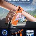 TORRAS Ostand for iPhone 17 Pro Case Clear Magnetic, Fit for MagSafe, 4X Military Drop Protection, Camera Control, Slim Phone Case for iPhone 17 Pro with Kickstand, Anti Yellowing Cover 6.3", Clear