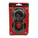 (2-Pk) Everbilt Heavy-Duty Closet Pole Sockets Matte Black 1-5/16&quot;
