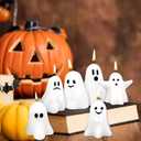 2 x 12PCS Novelty Candles, Halloween Ghost Candles, Christmas Gifts for Birthday Party, Home Decoration