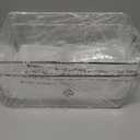 Havawish Ice Storage Bin and Flexible Scoop Set Plastic Freezer Bin with Pull out Handle Storage Bucket Clear for Container with Scoop (Gray,10.83 x 7 x 4.33 in,Classic)