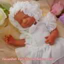 Full Silicone Reborn Baby Doll, 20 Inch Lifelike Newborn Girl, Reborn Baby Dolls Silicone Full Body Sleeping for Therapy & Memory Keepsake