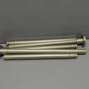 CorkLatta Brushed Nickel Shower Curtain Rod 31 to 80 Inch,1 Inch Diameter Adjustable Spring Tension Stainless Steel Telescoping Rod,Easy Install,No Rust