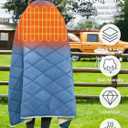 Heated Blanket Battery Operated,12V Cordless heating pad with 15000 battery,Heated Shawl Throw Blanket,Wearable Heated Blanket,Sherpa Lining,3 Heating Set for Car,Camping,Backpacking,Hiking,Travel
