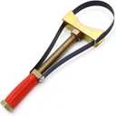 UOIENRT Adjustable Oil Filter Wrench Disassembly Tool Replacement for Truck Excavators(9-15cm Diameter)