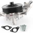 LR033993 LR010801 LR097165 Engine Water Pump Fits for Land Rover Range Rover Discovery LR4 / for Jaguar F-Face F-Type XE XFR XJ XJR XK 3.0L 5.0L