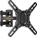 Perlegear Full Motion TV Wall Mount Bracket for Most 13-43 Inch LED LCD Flat Curved Screen TVs & Monitors, Swivel Tilt Extension with Articulating Arms, Max VESA 200x200mm up to 44lbs