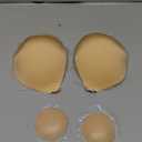 Niidor Adhesive Bra Strapless Bra Sticky Bras for Women with Reusable Nipple Covers
