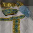 Morph Cleopatra Costume Kids, Egyptian Costume Kids, Cleopatra Costumes for Girls, Halloween Costumes for Girls (Large)