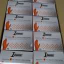 XL 1st choice 6 mil orange nitrile gloves 10 pack