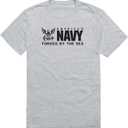 Rapiddominance Basic Licensed Military Tees (Gray, XL)
