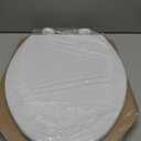 Bemis 1500EC 390 Lift-Off Wood Elongated Toilet Seat, Cotton White (Pack of 1)