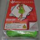 Morph Green Fairy Costume With Wings Women Halloween Costumes For Women Fairy Wings Green Dress Bell Womens Costume Adult (Large)