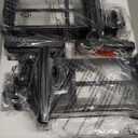 Motion Sensor Outdoor Wall Lights 2 Packs- Updated Dusk to Dawn Outdoor Lighting, Exterior Light Fixtures with E26 Sockets & Tempered Glass, Wall Mounted Black Waterproof Outdoor Lights for House