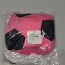 Fabric Soccer Ball, Soft Indoor and Outdoor Play Ball, Pink