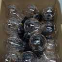 14ft Battery Operated 20 Hanging Bulb 100 LED String Lights, Vintage Commercial Battery Outdoor Lights for Indoor Outdoor Decorations Home, Bedroom, Patio, Balcony, Christmas Party (8 Modes)