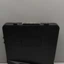 Sckee Camping Toilet, Portable Toilet for Adults, Portable Travel Folding Toilet with Lid and Paper Holder, Compact Potty for Car, Camp Toilet Portable Toilet for Camping, Hiking,Truck, RV, Beach (Black)