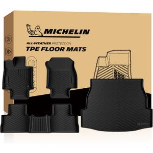 Michelin Vehicle Mats for 2019-2025 Toyota RAV4 Gas Floor Mats (4 Piece)