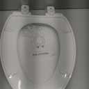 Elongated Toilet Seat, 18.5 Soft/Slow Close Oval (Oblong) Toilet Seat for Elongated Toilets, No-Slam Quiet-Close Lid, Easy-to-Install & Clean, Durable Never-Loosen White Plastic Seat