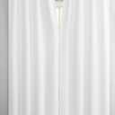 Sun Zero Vance 1-Piece Magnetic Closure 100% Blackout Back Tab Curtain Panel Pair, 66×53"