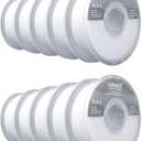 3D Printer Filament PLA F, Neatly & Strong 1.75mm Filament for 3D Printing, Accuracy +/- 0.02mm PLA F White 1 * 10 KG Spool(22lbs)