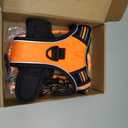 No Pull Dog Harness Adjustable Reflective Oxford Easy Control Medium Large Dog Harness with A Free Heavy Duty 5ft Dog Leash